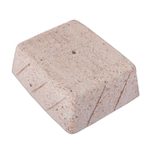 Reclaimed stone flower pot, 'Striped Rectangle' - Rectangular Reclaimed Stone Flower Pot from Mexico