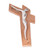 Pewter and reclaimed stone wall cross, 'Jesus Gleams' - Artistic Pewter and Reclaimed Stone Wall Cross from Mexico