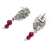Agate dangle earrings, 'Sweet Prickly Pears' - Prickly Pear-Themed Agate Dangle Earrings (image 2d) thumbail