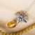 Amber pendant necklace, 'Worker Bee' - Bee-Themed Amber Pendant Necklace from Mexico