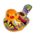 Jardinera de cerámica, 'Colorful Dove' - Jardinera de palomas de cerámica estilo Talavera de México