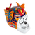 Ceramic sculpture, 'Butterfly Friend' - Talavera-Style Ceramic Skull Sculpture from Mexico (image 2a) thumbail