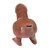 Ceramic flute, 'Parakeet' - Ceramic Russet and Beige Bird Decorative Flute from Mexico (image 2d) thumbail