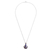Lapis lazuli pendant necklace, 'Huipil Style' - Taxco Lapis Lazuli Pendant Necklace from Mexico (image 2c) thumbail
