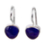 Lapis lazuli drop earrings, 'Gleaming Gems' - Taxco Lapis Lazuli Drop Earrings from Mexico
