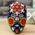 „Jicuri Dance“, Maske - Huichol Peyote Maske mit Perlenstickerei