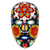 „Jicuri Dance“, Maske - Huichol Peyote Maske mit Perlenstickerei