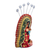 Ceramic sculpture, 'The Virgin of Guadalupe' - Ceramic Virgin of Guadalupe Sculpture from Mexico (image 2b) thumbail