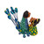 Ceramic sculpture, 'Pair of Nahuales' - Peacock-Themed Ceramic Nahual Sculpture from Mexico (image 2c) thumbail