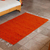 Zapotec wool area rug, 'Sun of Summer' (2.5x5) - Zapotec Wool Area Rug in Red and Orange from Mexico (2.5x5) (image 2) thumbail