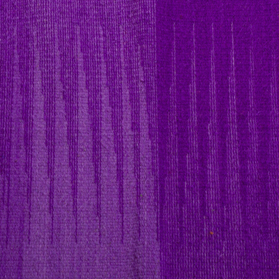 Flächenteppich aus zapotekischer Wolle, 'Ewiger Frühling' (2,5x5) - Bunter zapotekischer Woll-Flächenteppich aus Mexiko (2,5x5)