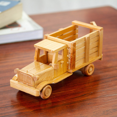 Wood home accent, Vintage Stakebed Truck