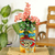 Ceramic vase, 'Brilliant Catrina' - Ceramic Catrina Vase Hand Painted in Mexico thumbail