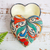 Joyero de cerámica - Joyero de cerámica en forma de corazón hecho a mano