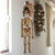 Ceramic sculpture, 'Eagle Skeleton Warrior' - Handcrafted Ceramic Hanging Sculpture Eagle Warrior Skeleton (image 2b) thumbail