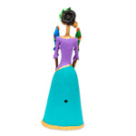 Ceramic sculpture, 'La Catrina Graciela' - Artisan Crafted Catrina Figurine from Mexico