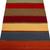 Teppich aus zapotekischer Wolle, 'Oaxaca-Regenbogen'. - Handgewebter Teppich aus zapotekischer Wolle in bunten Streifen