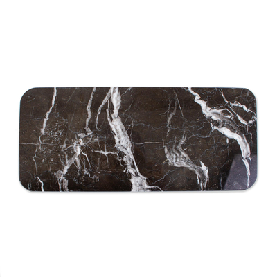 Black and White Marble Cheese Board from Mexico