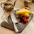 Marble cheese board, 'Mesa in Black' - Black Marble Chopping or Cheese Board from Mexico thumbail