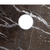Marble cheese board, 'Mesa in Black' - Black Marble Chopping or Cheese Board from Mexico (image 2c) thumbail