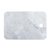 Marble cheese board, 'Mesa in White' - White and Grey Marble Cutting Board Handmade in Mexico thumbail