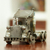 Recycled auto parts sculpture, 'Rustic Semi' - Recycled Auto Parts Tractor Trailer Sculpture (image 2) thumbail
