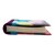 Small amate paper journal, 'Color Ways' - Colorful Amate Paper and Suede Small Journal (image 2c) thumbail