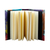 Small amate paper journal, 'Color Ways' - Colorful Amate Paper and Suede Small Journal (image 2f) thumbail