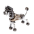 Recycled auto parts sculpture, 'Rustic Poodle' - Eco Friendly Recycled Metal Poodle Sculpture (image 2b) thumbail