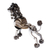Recycled auto parts sculpture, 'Rustic Poodle' - Eco Friendly Recycled Metal Poodle Sculpture (image 2d) thumbail
