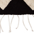 Zapotec wool area rug, 'Mountains of Teotitlan' - Hand Woven Black and Ecru Wool Area Rug
