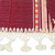 Cotton table runner, 'Wine Spice' - Oaxaca Handwoven Burgundy & Red Cotton Table Runner