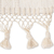 Cotton table runner, 'Zapotec Alabaster' - Handwoven Textured Ivory Cotton Zapotec Table Runner
