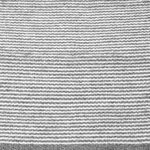 Wool runner, 'Fine Lines' - Grey and Ecru Wool Runner Rug from Oaxaca