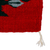 Wool table runner, 'Birds of Teotitlan in Red' - Small Wool Table Runner in Red with Birds (image 2d) thumbail