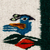 Wool table runner, 'Birds of Teotitlan in Ecru' - Hand Woven Small Ecru Wool Table RUnner with Birds (image 2c) thumbail