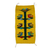 Wool table runner, 'Birds of Teotitlan in Maize' - Yellow/Multi Bird Themed Small Wool Table Runner (image 2a) thumbail