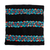 Kissenbezüge aus Wolle, 'Chiapas Cheer in Black' (Paar) - Kissenbezüge aus schwarzer Wolle mit farbenfroher Stickerei (Paar)