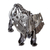 Recycled auto parts sculpture, 'Mighty Rustic Elephant' - Rustic Recycled Auto Parts Elephant Sculpture (image 2c) thumbail