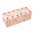 Juego de dominó de mármol, (9 pulgadas) - Juego de dominó de mármol rosa de 28 piezas con caja de almacenamiento (9 pulgadas)