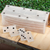 Onyx domino set, 'Relaxing Game' (9 inch) - Ivory Onyx Domino Set Handmade in Mexico (9 Inch) (image 2) thumbail