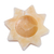 Onyx tealight candleholder, 'Citlalli' - Pineapple Onyx Star Tealight Candleholder from Mexico (image 2c) thumbail