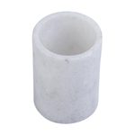 Marble bath accessory set, 'Elite' - Natural White Marble and Onyx Bath Set (8 Pieces)