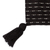 Zapotec cotton cushion cover, 'Midnight in Dainzu' - Zapotec Handwoven Black Cotton Cushion Cover (image 2d) thumbail