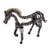 Recycled auto parts sculpture, 'Rustic Horse' - Minimalist Rustic Metal Horse Sculpture thumbail