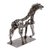 Recycled auto parts sculpture, 'Rustic Horse' - Minimalist Rustic Metal Horse Sculpture