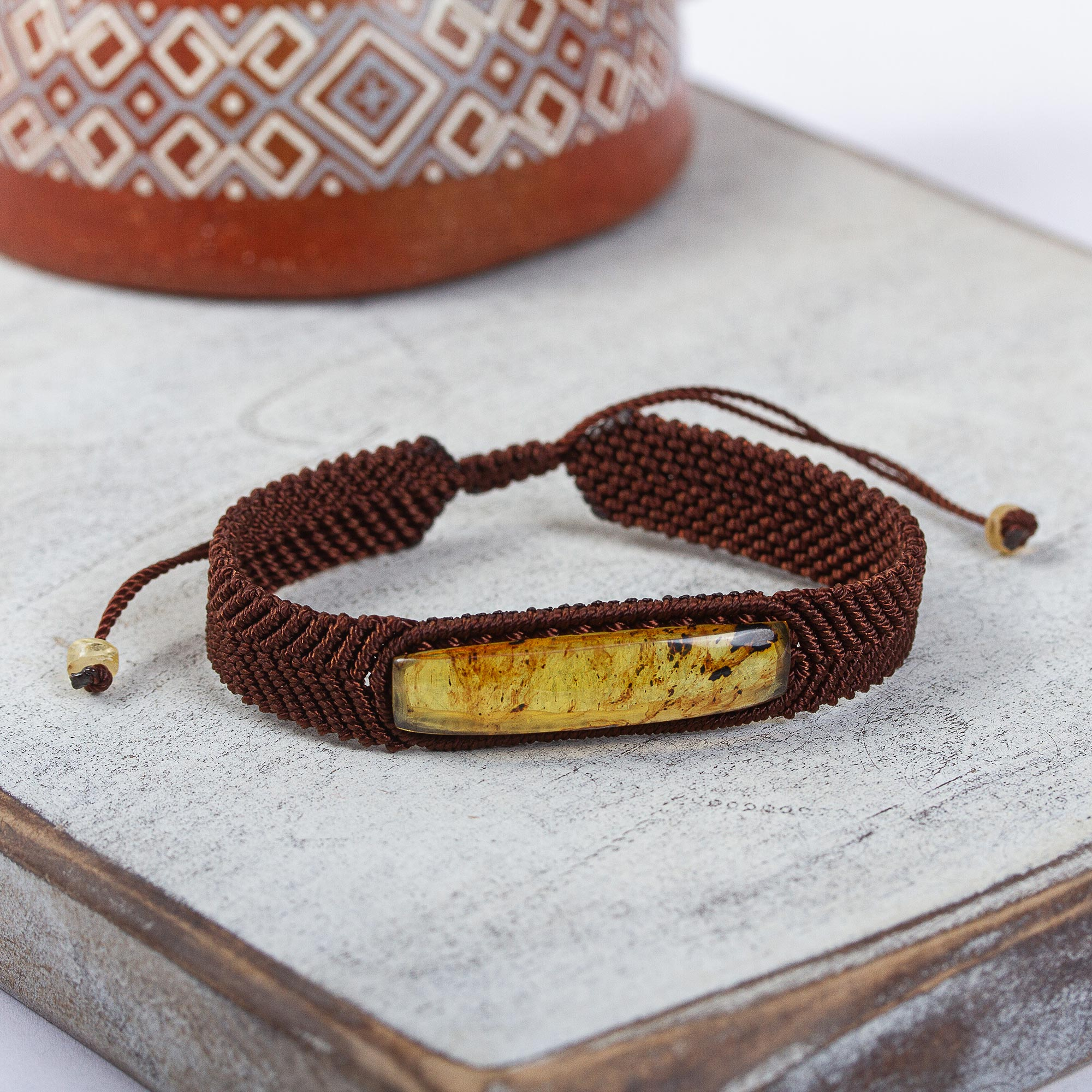 Men's Personalised Unity Leather Bracelet