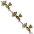 Amber link bracelet, 'Golden Wren' - Bird-Themed Bracelet in Sterling Silver and Amber (image 2c) thumbail