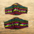 Embroidered face masks, 'Fiesta in Mexico' (pair) - 2 Black Embroidered Cambaya Cloth Mexico Face Masks (image 2b) thumbail