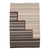 Wool area rug, 'Earthen Steps' (2x3.25) - Versatile Neutral Hand Woven Geometric Area Rug (2x3.25) (image 2a) thumbail